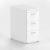 Optima Office Lockable Filing Cabinet w/3 Foil Wrapped Drawers