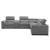 Picasso 6Pc Fabric Motion Sectional Sofa