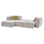 Picasso Fabric Convertible Left Arm Facing Sectional