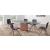 Pilastro Extendable Dining Room Set w/Olga Chairs