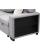 Pinto Fabric L-Shaped Sectional Sofa w/USB