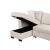 Pinto Fabric L-Shaped Sectional Sofa w/USB