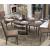 Platinum Dining Table w/18