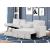 Plush Velvet L-Shaped Sectional Storage Sofa w/USB