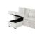 Plush Velvet L-Shaped Sectional Storage Sofa w/USB