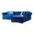 Porto Tufted Velvet Sectional Sofa w/ Right Facing Chaise