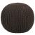 POU118 Cotton Round Handmade Pouf
