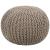 POU119 Cotton Round Handmade Pouf