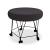 Pental Round Office Pouf w/Wire Base & Castors