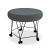 Pental Round Office Pouf w/Wire Base & Castors