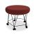 Pental Round Office Pouf w/Wire Base & Castors