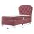 Prenses Tufted Fabric Bed, Twin Size