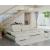 Barcelona 2-Piece Microfiber Left-Arm Chaise Facing Storage Sleeper Sectional