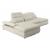 Barcelona 2-Piece Microfiber Storage Sleeper Sectional