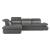 Barcelona 4-Piece Microfiber Storage Sleeper Sectional