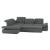 Barcelona 4-Piece Microfiber Storage Sleeper Sectional