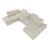 Barcelona 5-Piece Microfiber Storage Sleeper Sectional