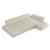 Barcelona 5-Piece Microfiber Storage Sleeper Sectional