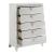Prism 5-Drawer Wood Veneer Chest