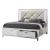 Prism King Size Bed with Leatherette Upholstered Headboard, Storage Drawers & LED Lighting