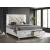 Prism Queen Size Bed with Leatherette Upholstered Headboard, Storage Drawers & LED Lighting