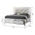 Prism Queen Size Bed with Leatherette Upholstered Headboard, Storage Drawers & LED Lighting