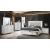 Prism Leatherette/Wood Regular Bedroom Set
