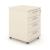 Optima Office Lockable Mobile Pedestal w/4 Foil Wrapped Drawers
