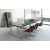 Easy Meeting Table for 6 Persons w/Chrome Folding Base