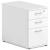 Optima Office Lockable High Desk Pedestal w/3 Metal Sided Drawers