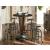 Hidden Treasures Round Wood/Metal Cone Shaped Pub Set