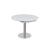 Pub Frosted Glass Extendable Dining Table