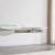 Pub Frosted Glass Extendable Dining Table