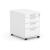 Optima Office Lockable Mobile Pedestal w/4 Metal Sided Drawers
