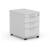 Optima Office Lockable Mobile Pedestal w/4 Metal Sided Drawers