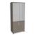 Quando Office Cabinet w/2 Upper Glass Doors & 2 Lockable Down Doors