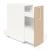 Boxi Office Lockable Storage Tower w/3 Shelves