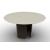 Twins Metal/Ceramic Round Dining Table