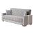 Queens Fabric Storage Sleeper Living Room Set