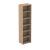 Uni Melamine Office Bookcase w/6 Shelves