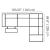 Celeste Modular Leather L-Shape Sectional Sofa