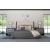 Morada Fabric/Wood Platform Bed, Queen Size