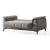 Rabat Chenille Convertible Storage Loveseat