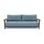Ran Deluxe Excess Lounger Fabric Sofa Bed