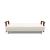 Ran Deluxe Excess Lounger Fabric Sofa Bed