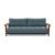 Ran Deluxe Excess Lounger Fabric Sofa Bed