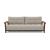 Ran Deluxe Excess Lounger Fabric Sofa Bed