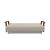 Ran Deluxe Excess Lounger Fabric Sofa Bed