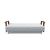 Ran Deluxe Excess Lounger Fabric Sofa Bed