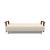 Ran Deluxe Excess Lounger Fabric Sofa Bed